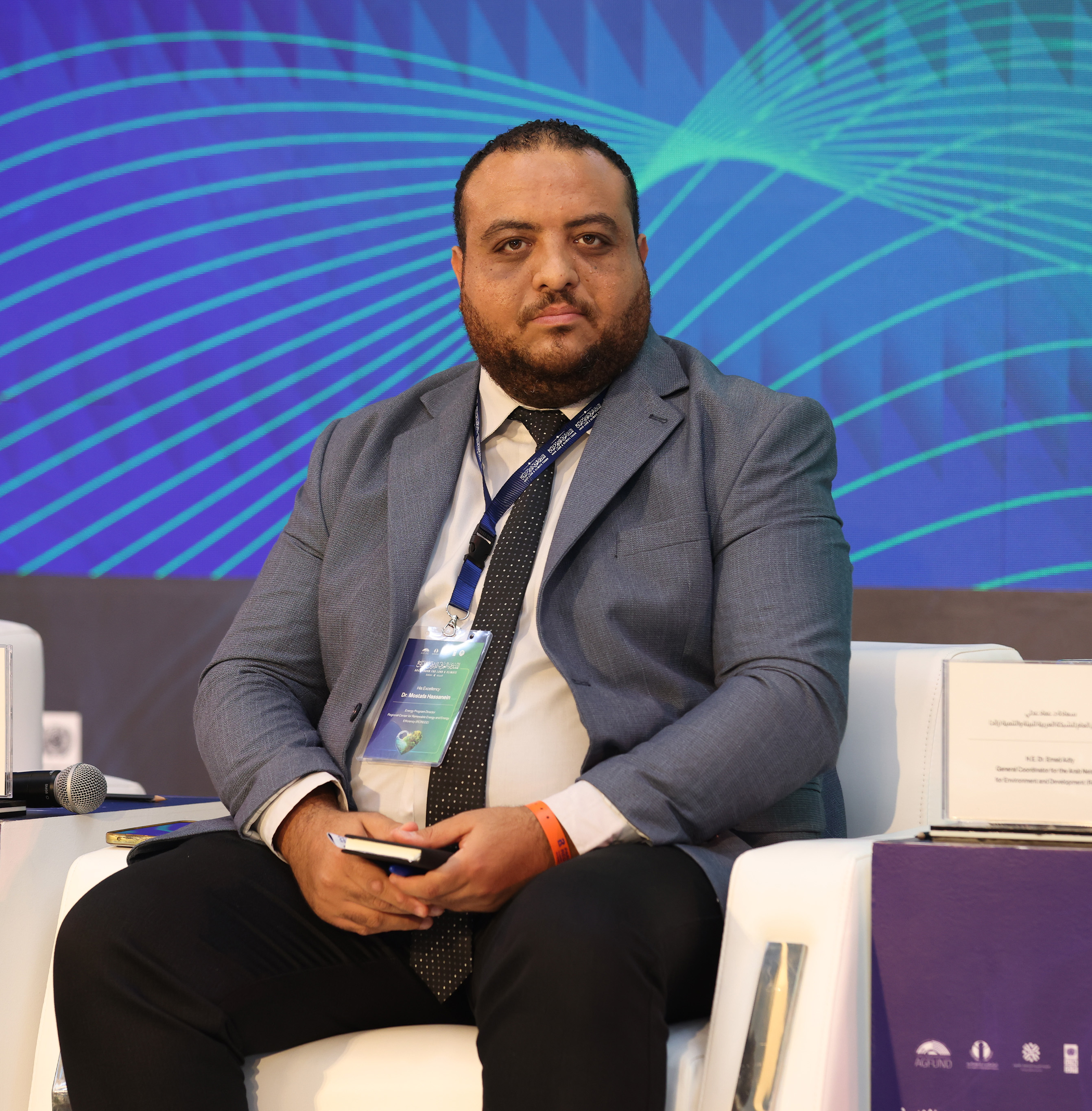H. E Dr. Mustafa Hassanein
